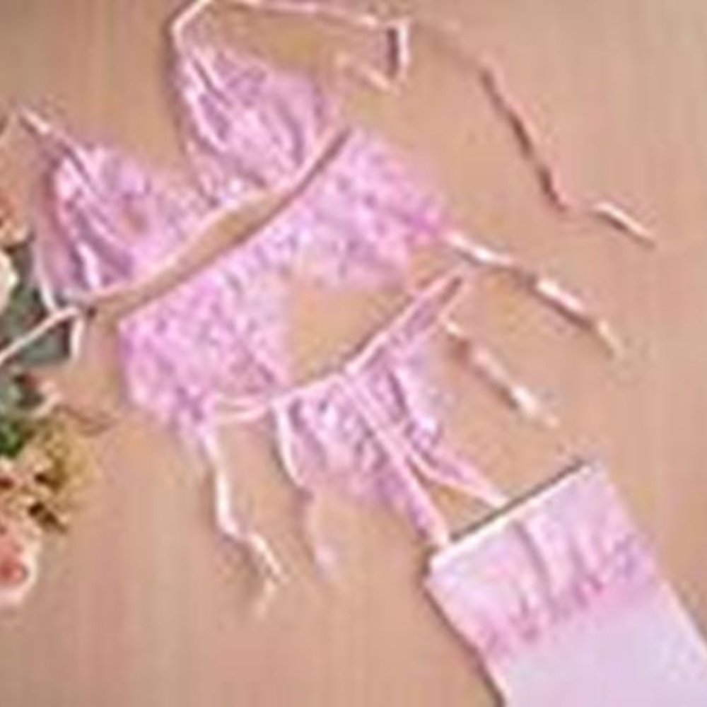 BOGO Nwot Womens Lingerie Complete White Set Xs -Small